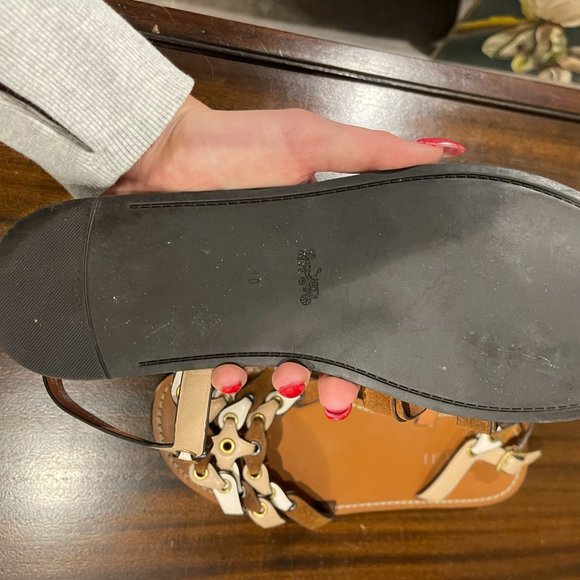 COACH Sandal With Coach Link size 10 - Picture 8 of 9